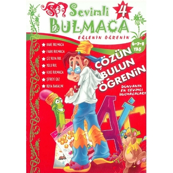 Sevimli Bulmaca 4 (6-7-8 Yaş) Kolektif