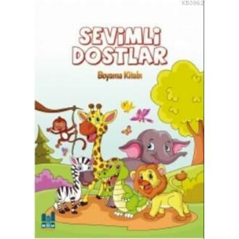 Sevimli Dostlar Boyama Kitabı Hatice Büşra Olaş