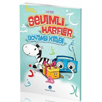 Sevimli Harfler Boyama Kitabı