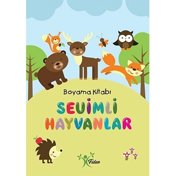 Sevimli Hayvanlar Boyama Kitabı