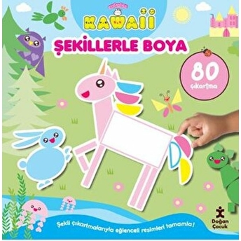 Sevimliler Kawaii Şekillerle Boya