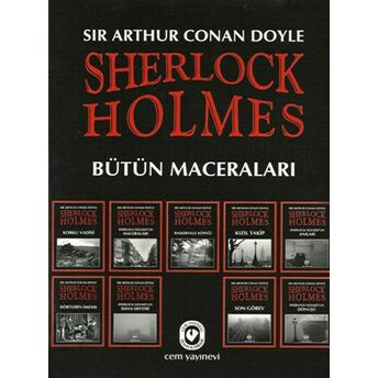 Sherlock Holmes Bütün Maceraları (9 Kitap Takım) Sir Arthur Conan Doyle