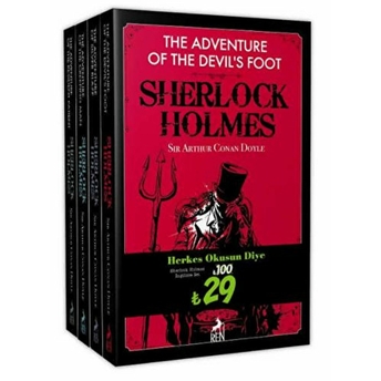 Sherlock Holmes Ingilizce Kitaplar - 4 Kitap Set Sir Arthur Conan Doyle