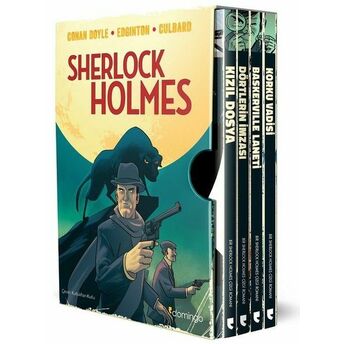 Sherlock Holmes Özel Kutulu Set - 4 Kitap Takım Ian Edginton, I. N. J. Culbard, Sir Arthur Conan Doyle