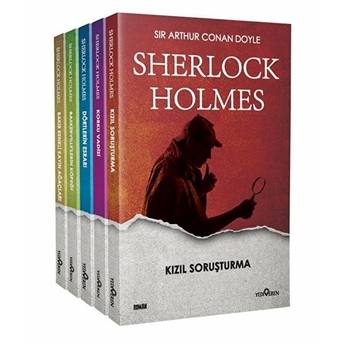 Sherlock Holmes Seri - 5 Kitap Takım Sir Arthur Conan Doyle