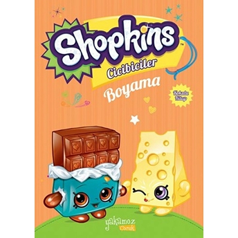 Shopkins Cicibiciler Boyama -Turuncu Kolektif