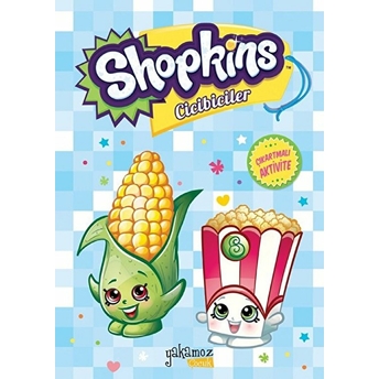 Shopkins Cicibiciler Çıkartmalı Aktivite - Mavi Kolektif