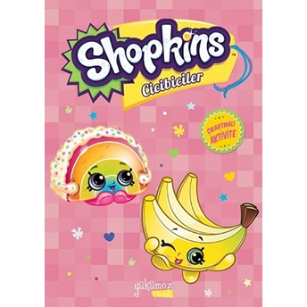 Shopkins Cicibiciler Çıkartmalı Aktivite - Pembe Kolektif