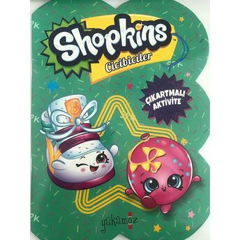 Shopkins Cicibiciler Çıkartmalı Aktivite - Yeşil Kitap Kolektif