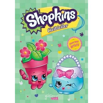 Shopkins Cicibiciler Çıkartmalı Aktivite - Yeşil Kolektif