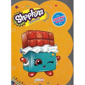 Shopkins Cicibiciler - Sarı Çıkartmalı Boyama Kolektif