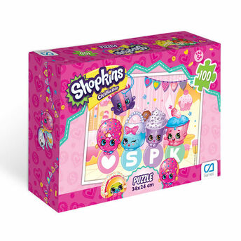 Shopkins Puzzle 100 - 2 (Ca.5006)