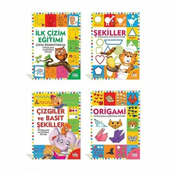 Sihirli Çizimler Seti (4 Kitap Takım)