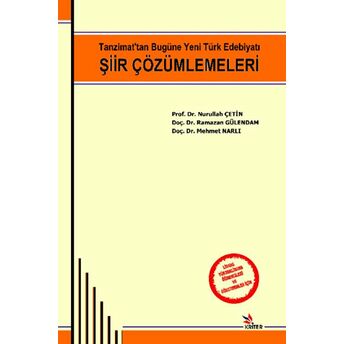 Şiir Çözümlemeleri Nurullah Çetin