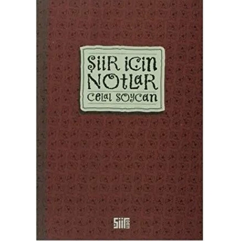 Şiir Için Notlar