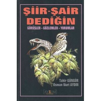 Şiir - Şair Dediğin Osman Nuri Aydın