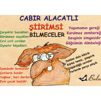 Şiirimsi Bilmeceler Cabir Alacatlı