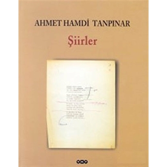 Şiirler Ciltli Ahmet Hamdi Tanpınar