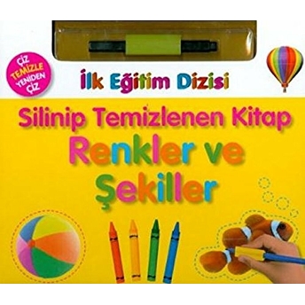 Silinip Temizlenen Kitap Renkler Ve Şekiller Kolektif