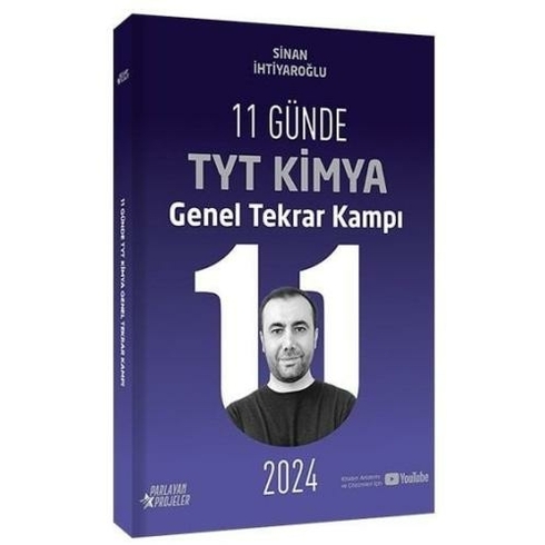 Sinan Ihtiyaroğlu 2024 11 Günde Tyt Kimya Genel Tekrar Kampı Video Ders Takip Kitabı Sinan Ihtiyaroğlu