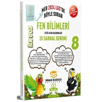 Sinan Kuzucu Yayınları 2024 Lgs 8. Sınıf Ilk Doz Fen Bilimleri Sarmal Branş Denemesi Komisyon