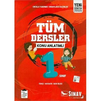 Sınav 1.Sınıf Tüm Dersler Konu Anlatımlı (Yeni) Kolektif