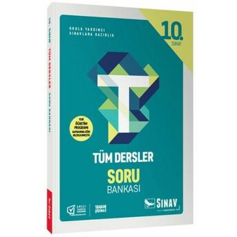 Sınav 10. Sınıf Tüm Dersler Soru Bankası 2021 Kolektıf