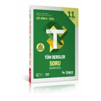 Sınav 11. Sınıf Tüm Dersler Eşit Ağırlık Sözel Soru Bankası Kolektıf