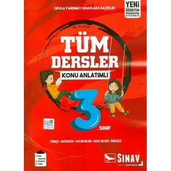 Sınav 3. Sınıf Tüm Dersler Konu Anlatımlı (Yeni) Kolektif