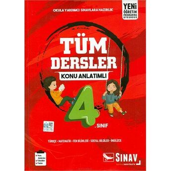 Sınav 4. Sınıf Tüm Dersler Konu Anlatımlı (Yeni) Kolektif