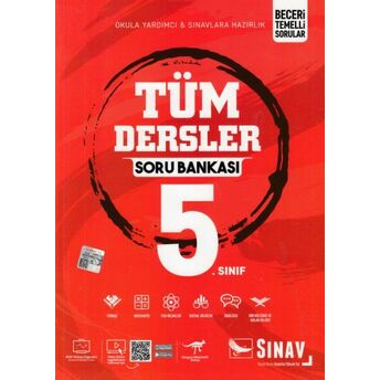 Sınav 5. Sınıf Tüm Dersler Soru Bankası (Yeni) Kolektif