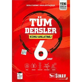 Sınav 6. Sınıf Tüm Dersler Konu Anlatımlı (Yeni) Kolektif