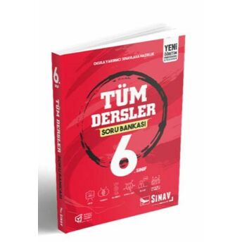 Sınav 6. Sınıf Tüm Dersler Soru Bankası (Yeni) Kolektif