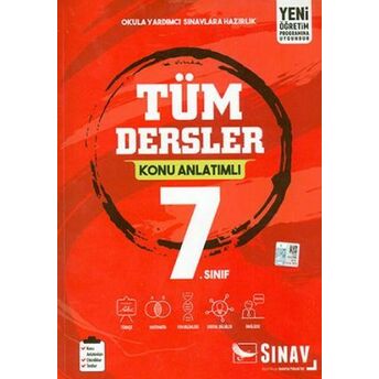 Sınav 7. Sınıf Tüm Dersler Konu Anlatımlı (Yeni) Kolektif