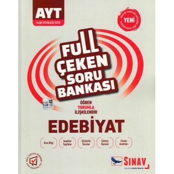 Sınav Ayt Edebiyat Full Çeken Soru Bankası (Yeni) Kolektif