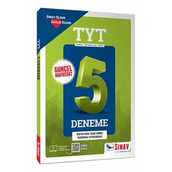 Sınav Tyt 5 Deneme Video Anlatımlı (Yeni) Kolektif