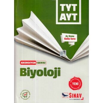 Sınav Tyt Ayt Biyoloji Akordiyon Serisi (Yeni) Kolektif