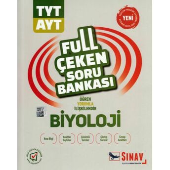 Sınav Tyt Ayt Biyoloji Full Çeken Soru Bankası (Yeni) Kolektif