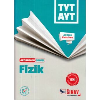 Sınav Tyt Ayt Fizik Akordiyon Serisi (Yeni) Kolektif