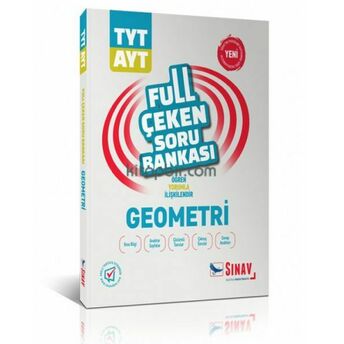 Sınav Tyt Ayt Geometri Full Çeken Soru Bankası (Yeni) Kolektif