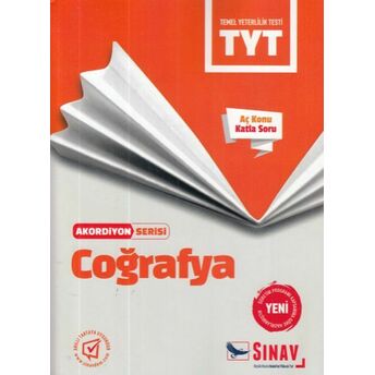 Sınav Tyt Coğrafya Akordiyon Serisi (Yeni) Kolektif