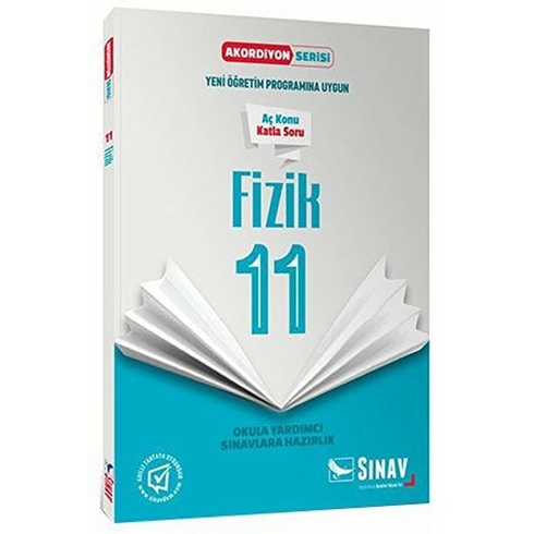 Sınav Yayınları 11. Sınıf Fizik Akordiyon Kitap