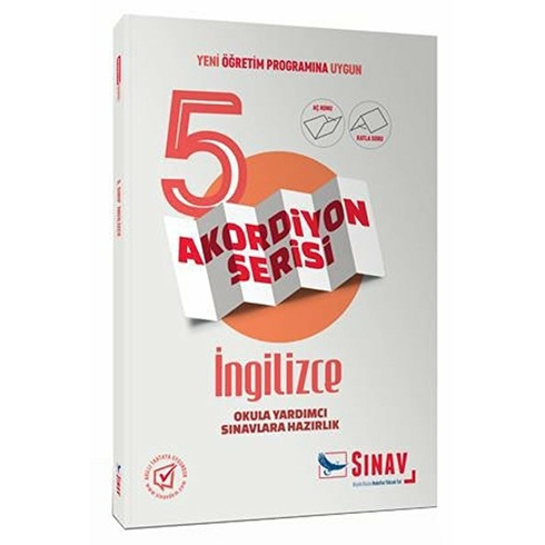 Sınav Yayınları 5. Sınıf Ingilizce Akordiyon Kitap