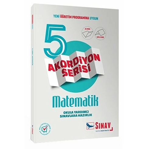 Sınav Yayınları 5. Sınıf Matematik Akordiyon Kitap