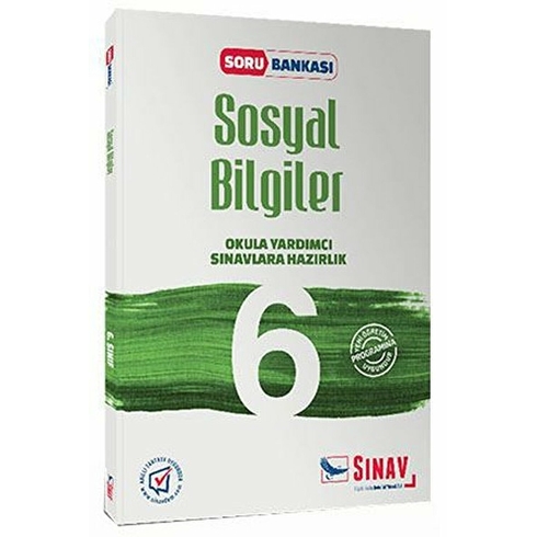 Sınav Yayınları 6. Sınıf Sosyal Bilgiler Soru Bankası