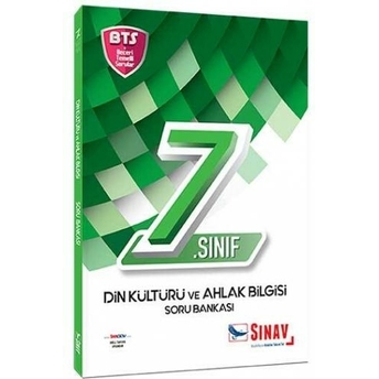 ​ ​Sınav Yayınları 7. Sınıf Din Kültürü Ve Ahlak Bilgisi Soru Bankası Bts Komisyon