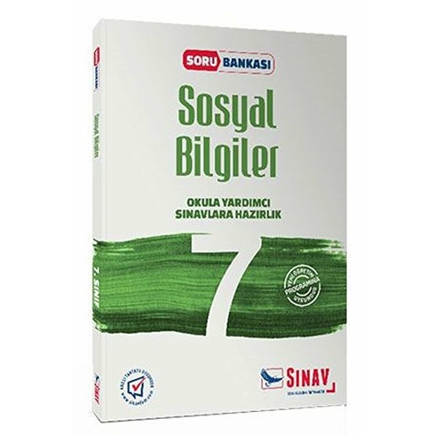 Sınav Yayınları 7. Sınıf Sosyal Bilgiler Soru Bankası