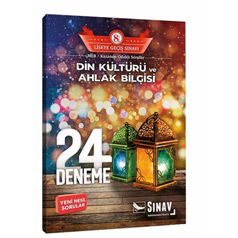 Sınav Yayınları 8. Sınıf Lgs Din Kültürü Ve Ahlak Bilgisi 24 Deneme