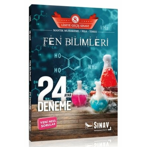 Sınav Yayınları 8. Sınıf Lgs Fen Bilimleri 24 Deneme