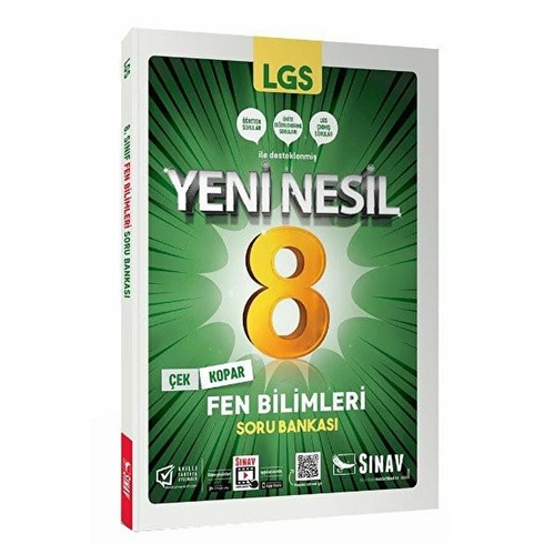 Sınav Yayınları 8. Sınıf Lgs Fen Bilimleri Soru Bankası